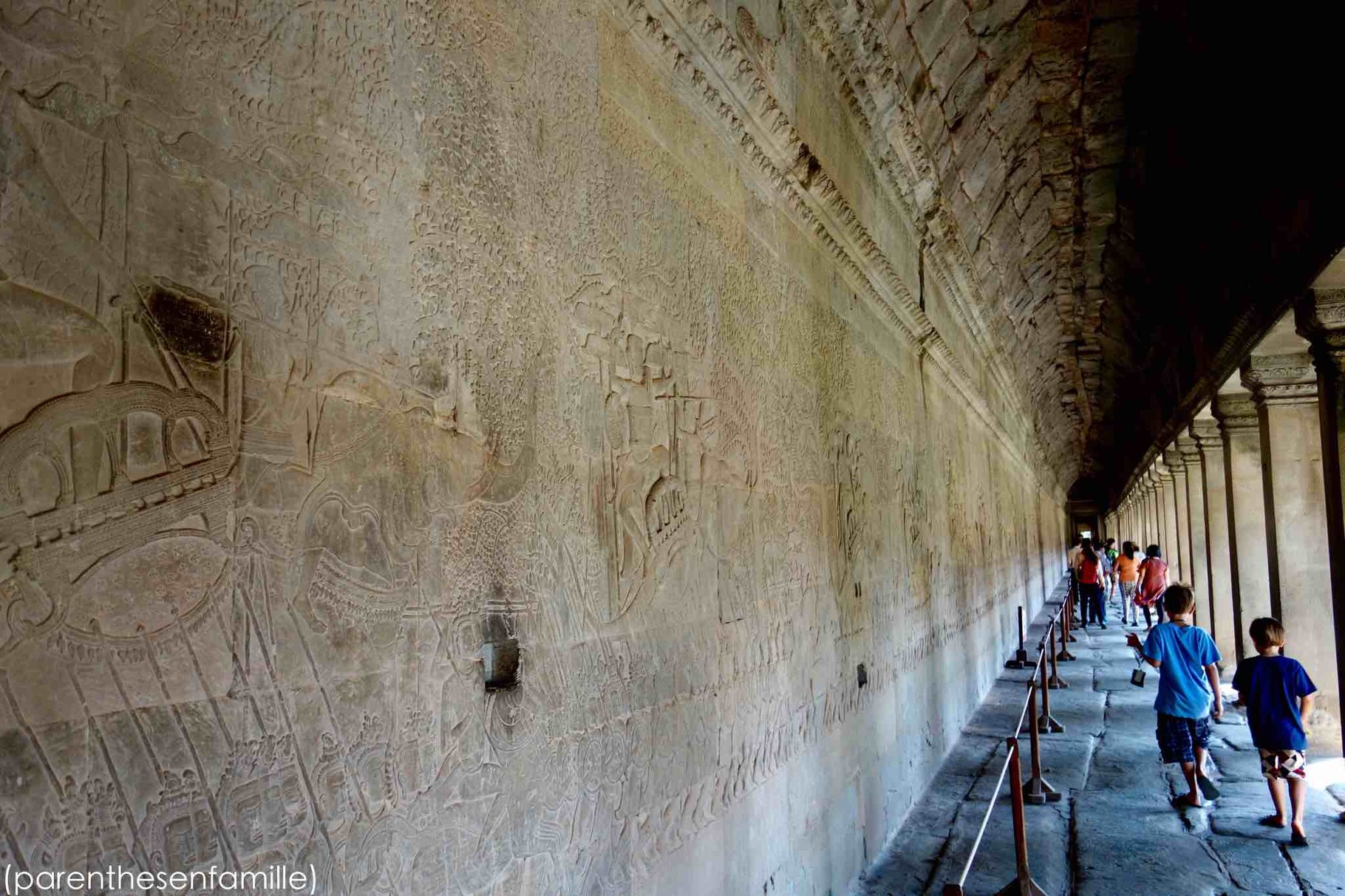 Fresque d'Angkor vat