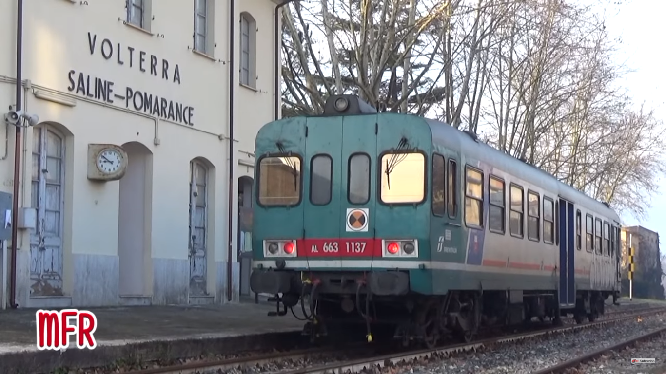 Ferrovia Cecina Volterra VOLTERRA SALINE, stazione di VOLTERRA