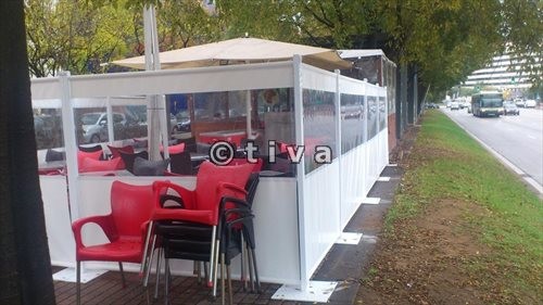 Vallas Separadoras (Restaurante Vitrium)