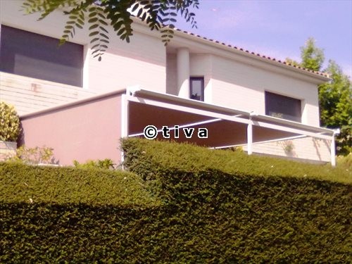 Toldo Veranda + Verticales enrollables