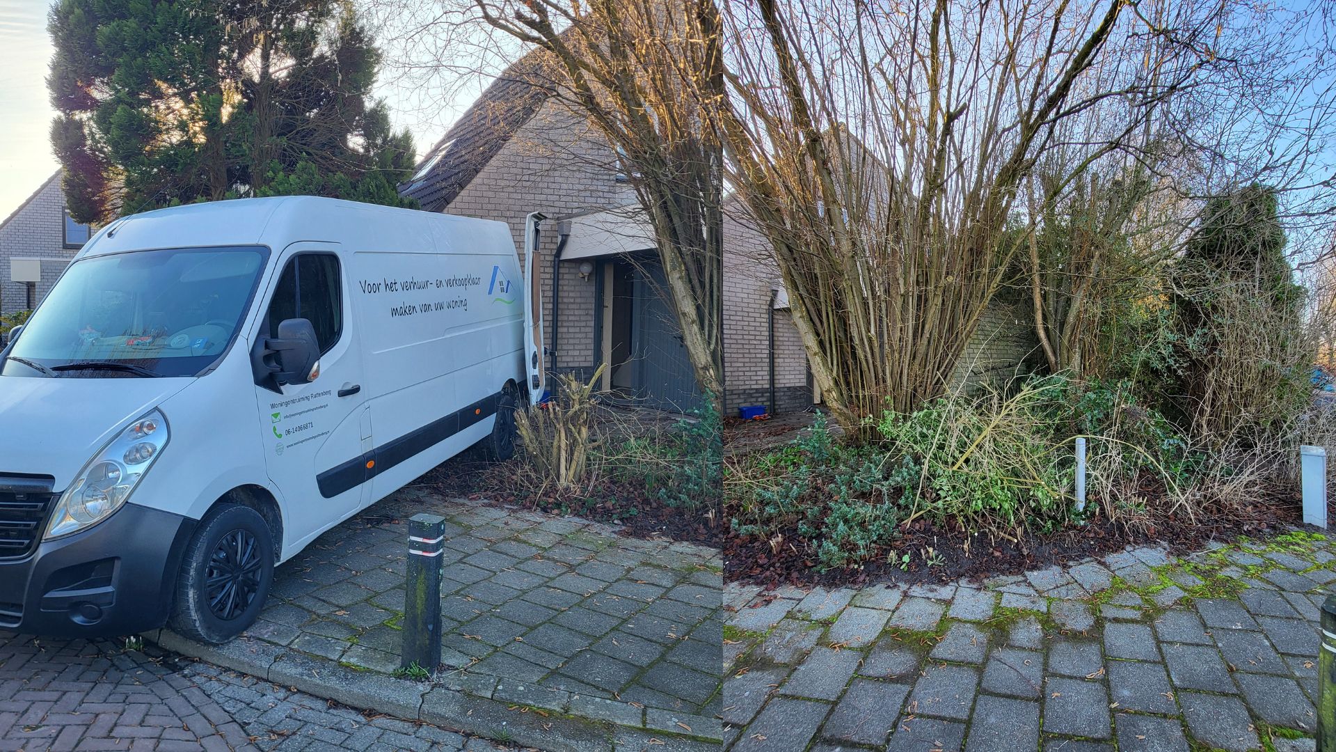 Woning verkoopklaar maken in Dronten – Complete ontruiming van hoekwoning