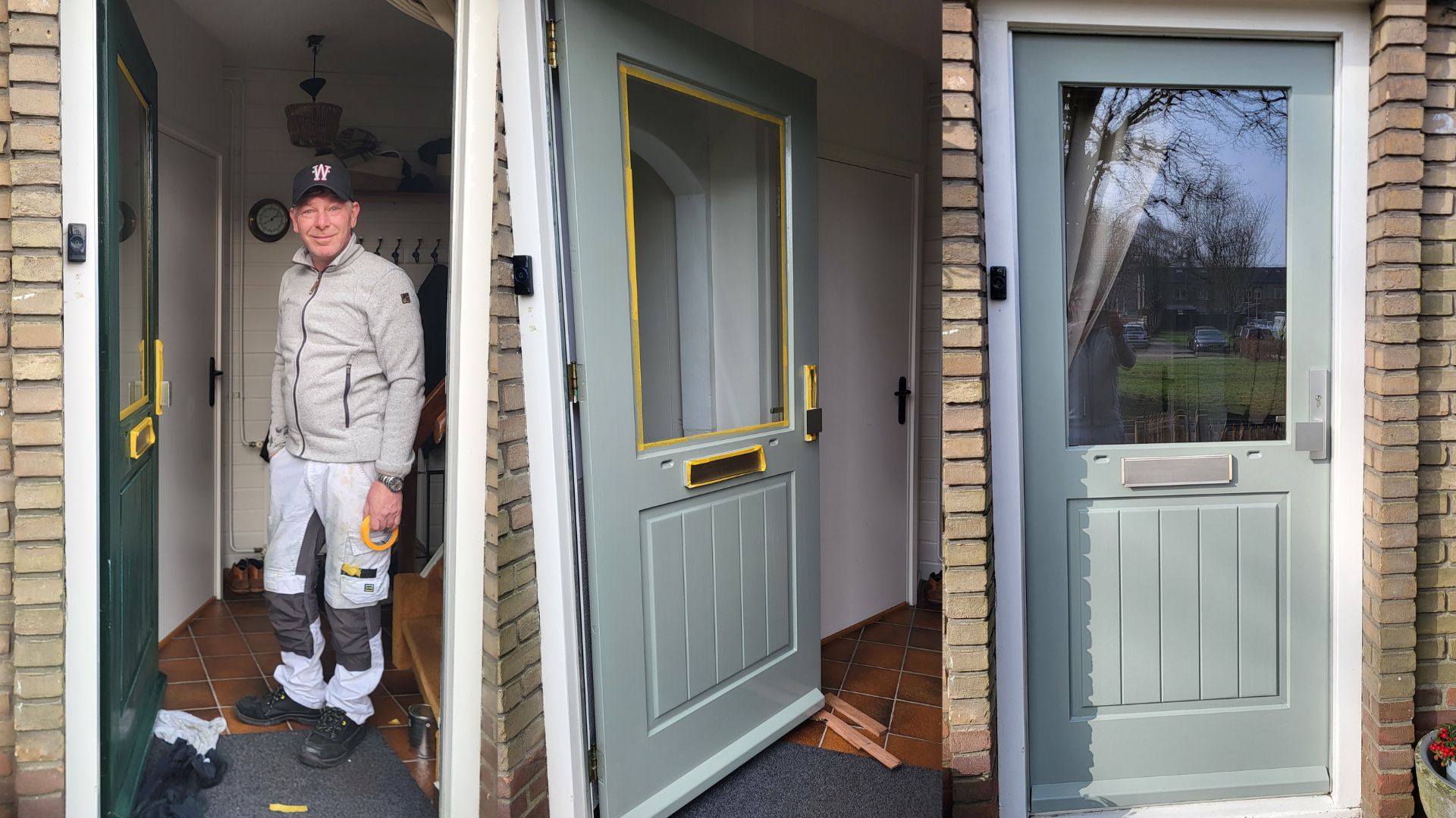 Ruttenberg Ontruimingen start weer met buitenschilderwerk
