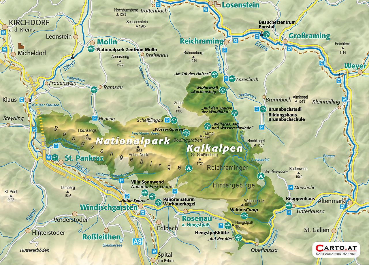 Nationalpark Kalkalpen - Wizi´s Bergwelt - Das Tourenportal