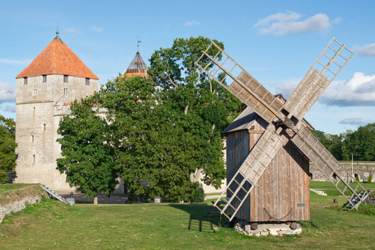 Kuressaare auf der Insel Saaremaa in Estland