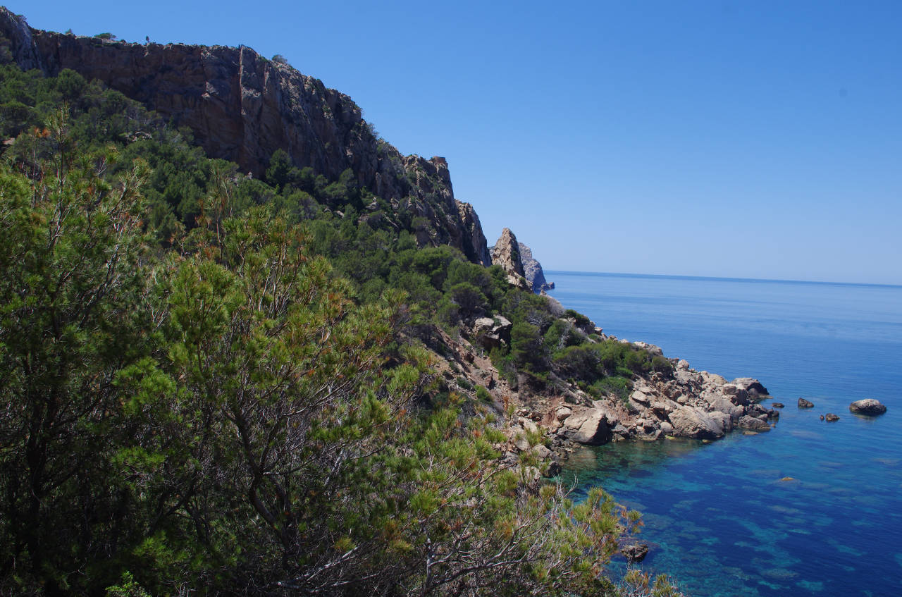 Küste nähe Sant Elm, Mallorca