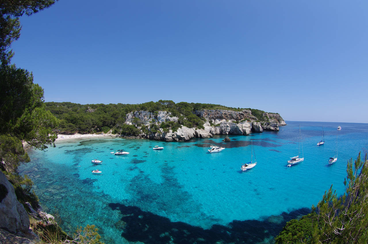 Bucht bei Cala Galdana, Menorca