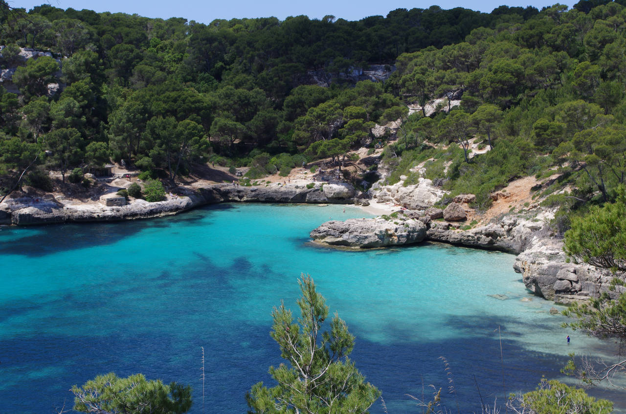 Bucht bei Cala Galdana, Menorca