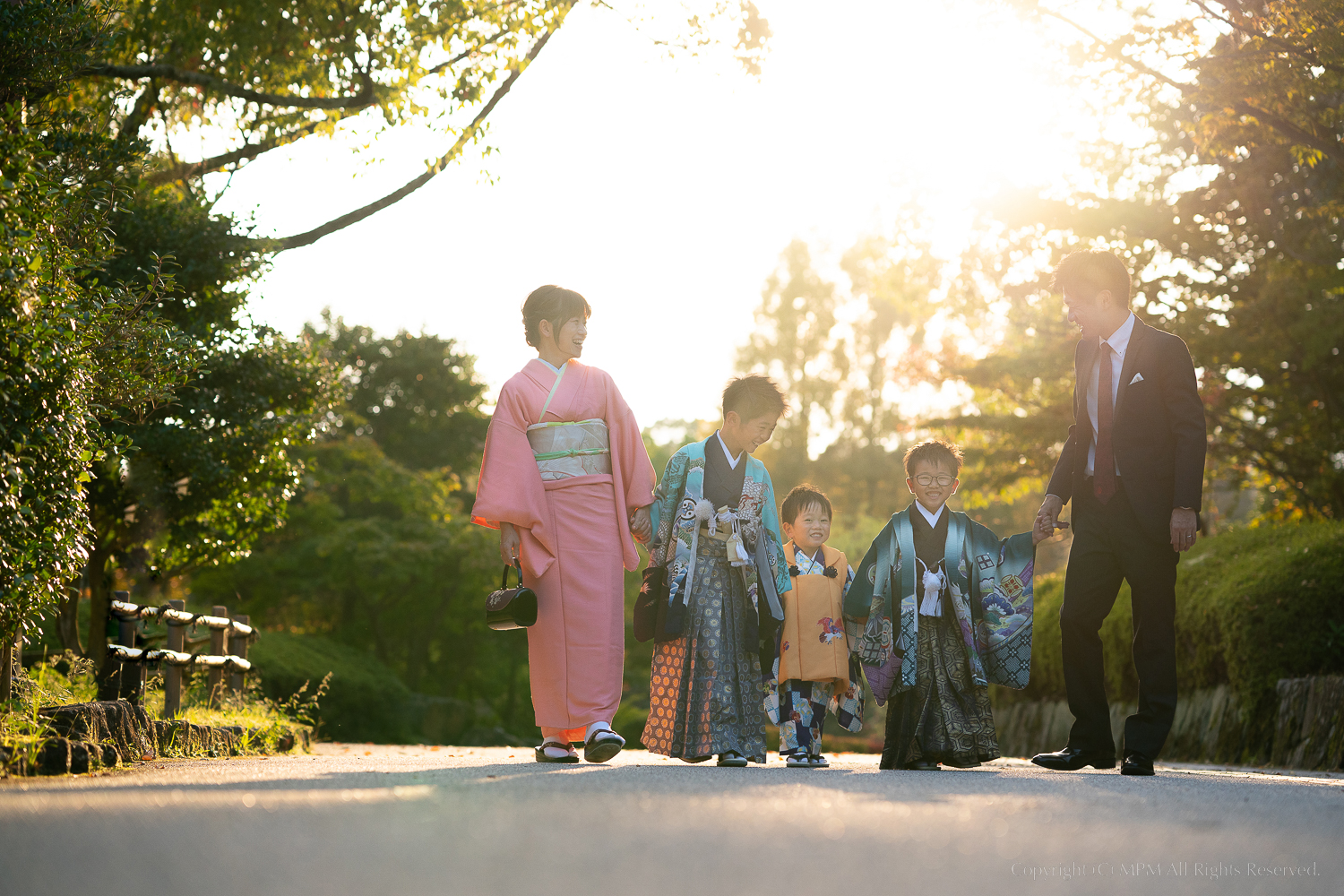 夕暮れ時...