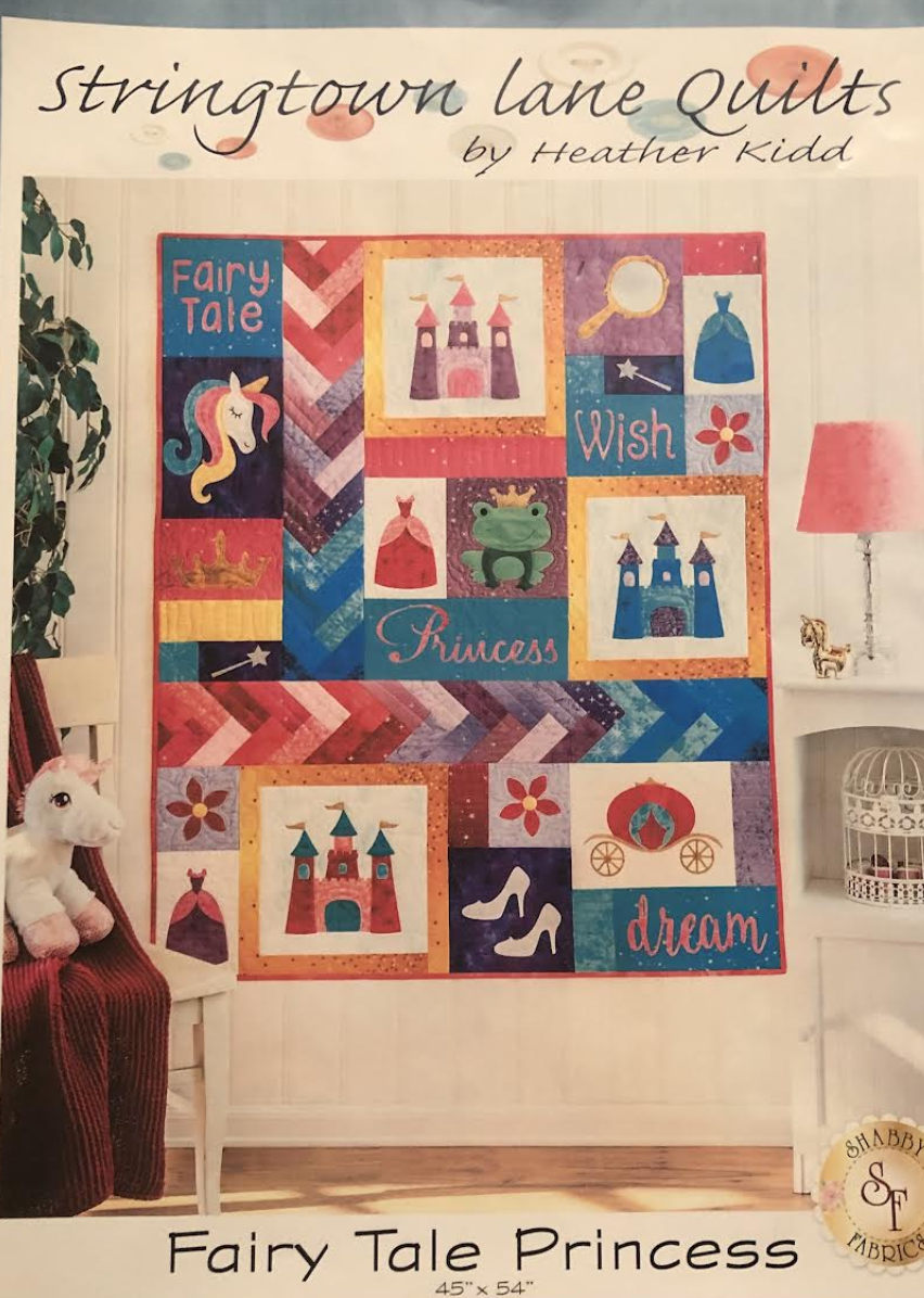 Phyllis' Fairy Tale Princess Quilt upstatescasg
