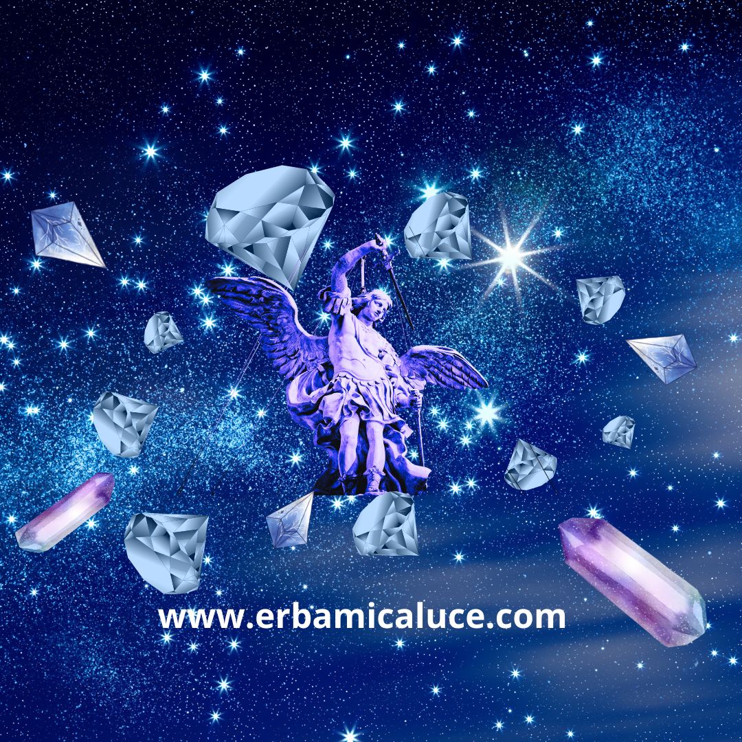 Esplora l'energia trasformativa Arcangelo Michele con i Cristalli di Luce