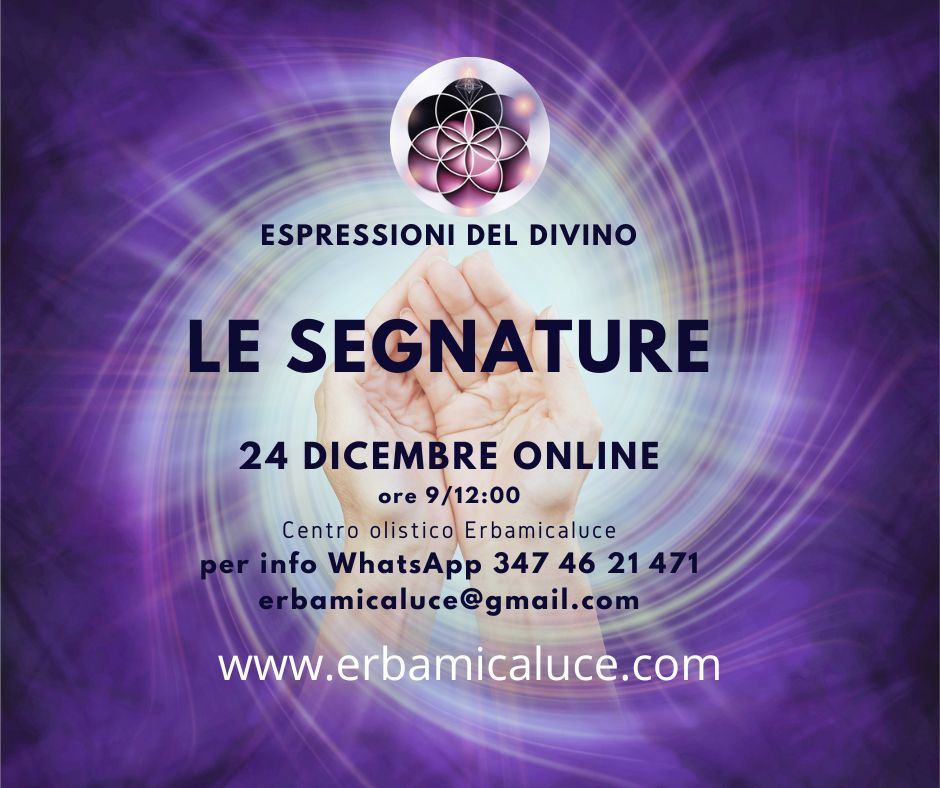 Corso sulle Segnature - 24 Dicembre 2025