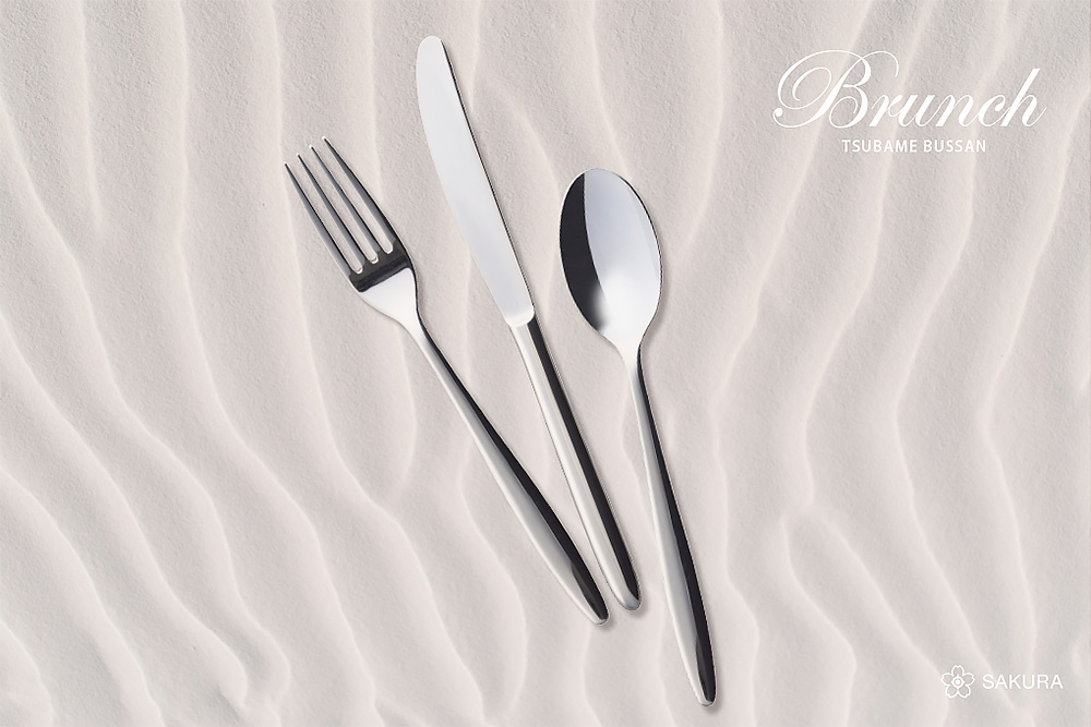 未使用　TBCL シルバー950 フォーク5本セット 新潟燕カトラリー かんざし ピックフォーク 和柄シルバー 9cm