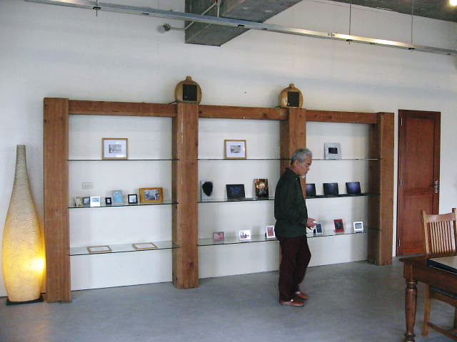 沖縄　玉城村　葛原邸にて　私の個展