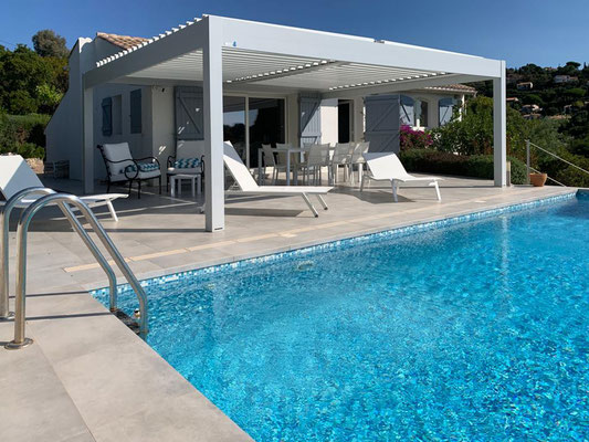 pose Pergolas bioclimatiques  en rénovation Bandol 83150