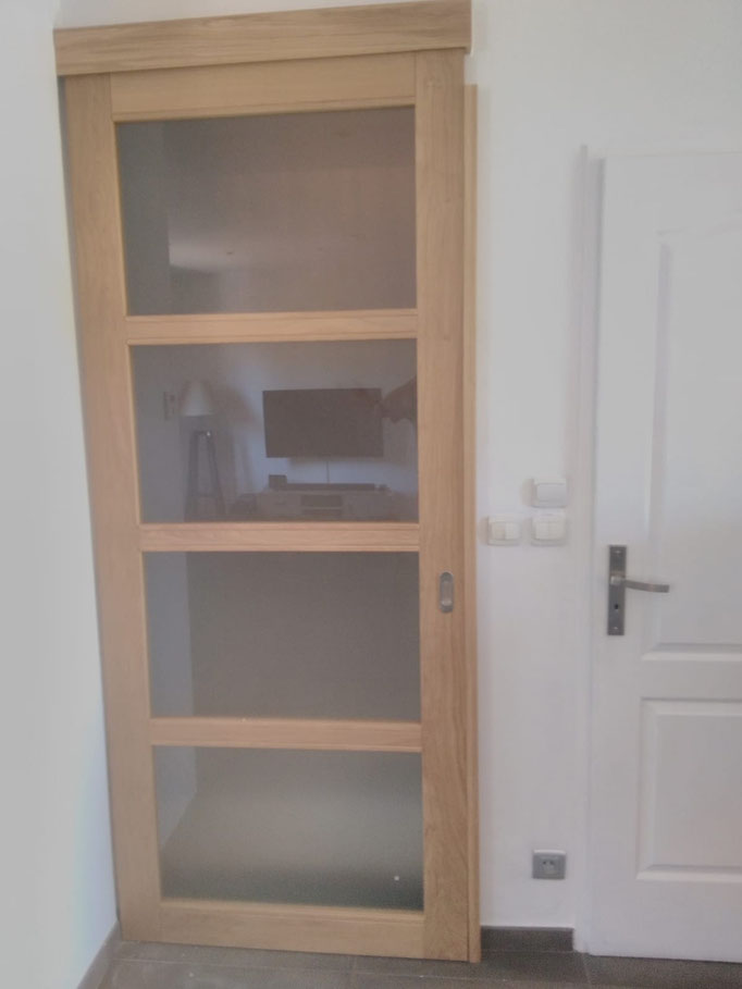 Porte d’intérieur : Sur mesure de chez Altiva Pro Menuisier  2023-2024 en rénovation Toulon 83000