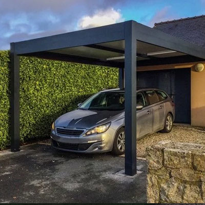 Carports/aluloges:  sur mesure de chez Altiva Pro Menuisier  2023-2024 en rénovation La Ciotat 13600