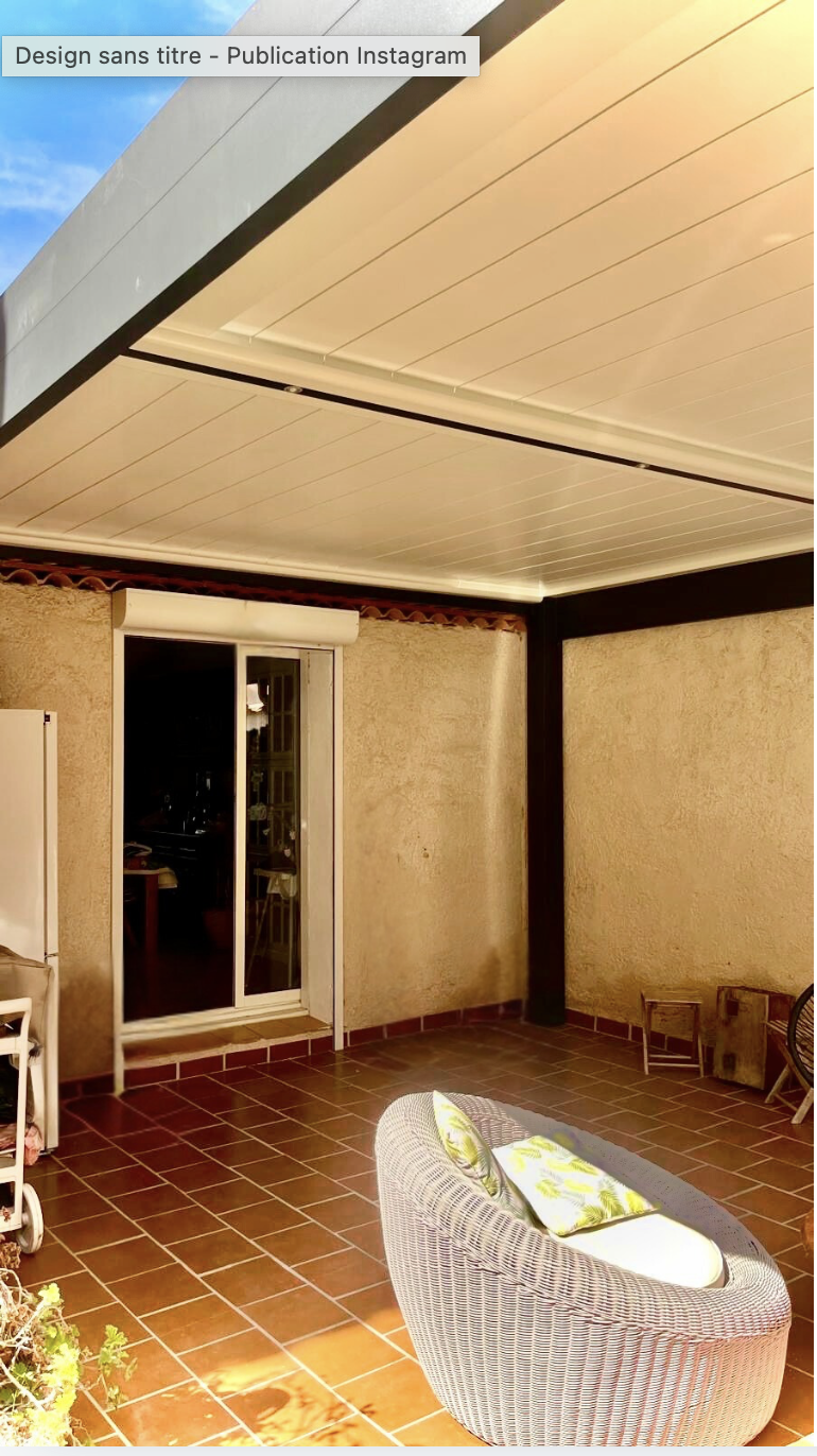 Pergolas bioclimatiques : sur mesure en rénovation à St Cyr Sur Mer 83270