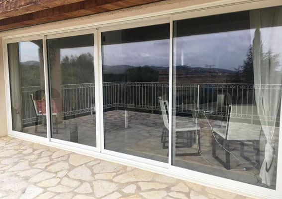 Fenêtre coulissante :  en Aluminium & mixte 2023-2024 sur mesure  en rénovation de chez Altiva Pro Menuisier Toulon La Seyne Sur Mer 83500
