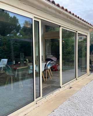 Fenêtre coulissante :  en Aluminium & mixte 2022 sur mesure  en rénovation de chez Altiva Pro Menuisier Toulon 83000
