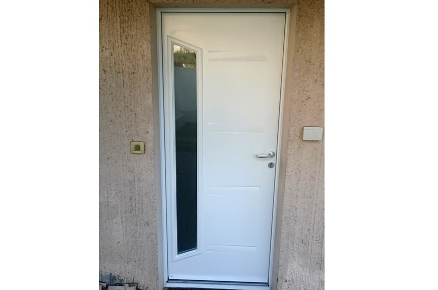 Portes d'entrée en Acier 2023-2024 sur mesure  en rénovation de chez Altiva Pro Menuisier La Seyne sur Mer, Toulon, Six-Fours-Les-Plages, Bandol, Hyeres