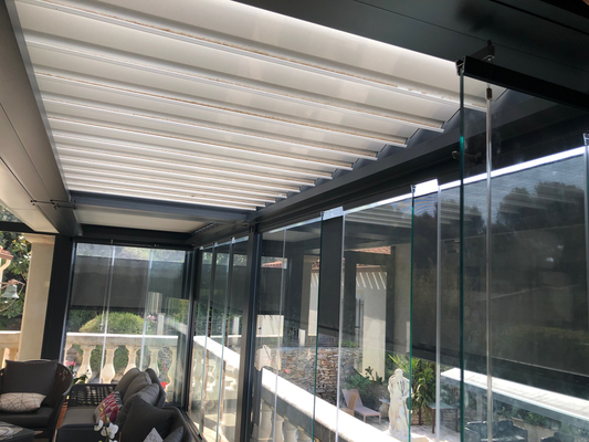 Pergolas bioclimatiques : sur mesure de chez Altiva Pro Menuisier  2023-2024 en rénovation La Seyne Sur Mer 83500