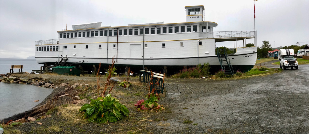 Stranded Steam Boat