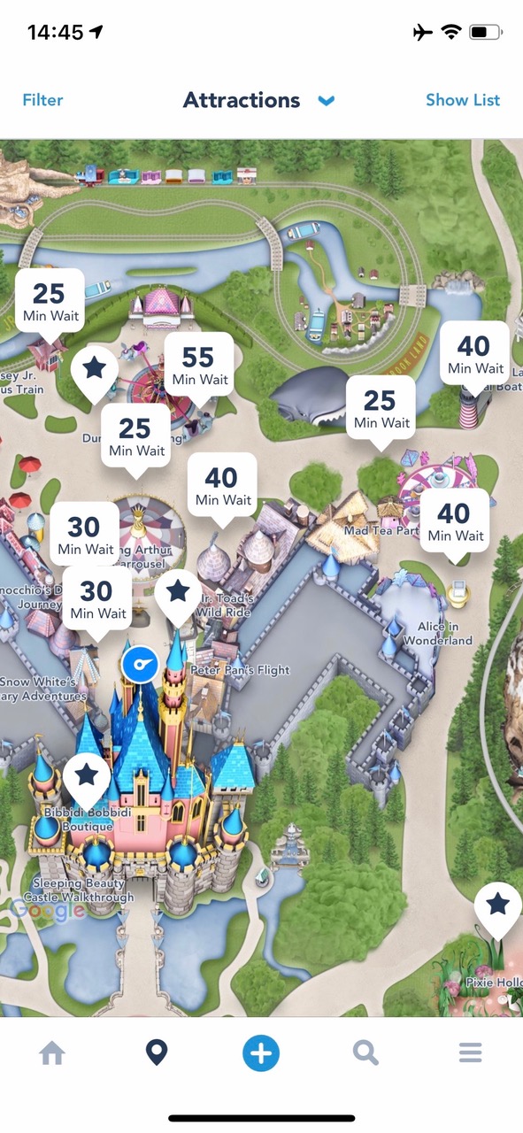 We though Monday would be less busy in Disney Land