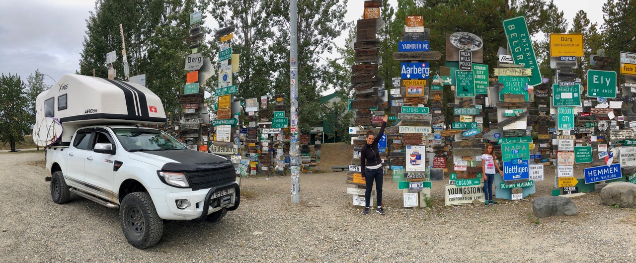 Sign Post Forest Watson Lake, Canada