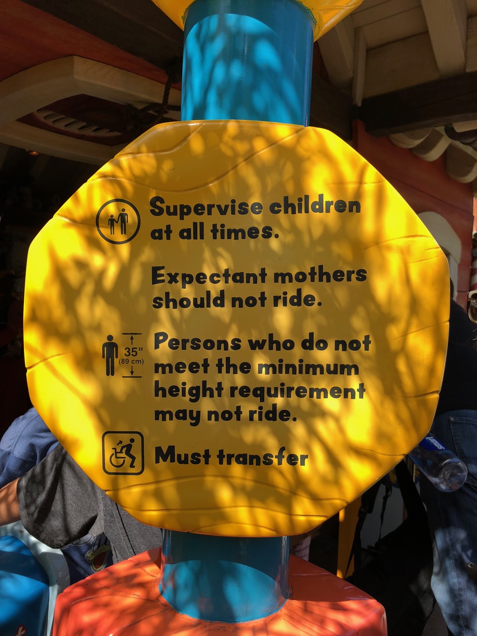 Get off your wheel chair on onto the roller coaster!!!!
