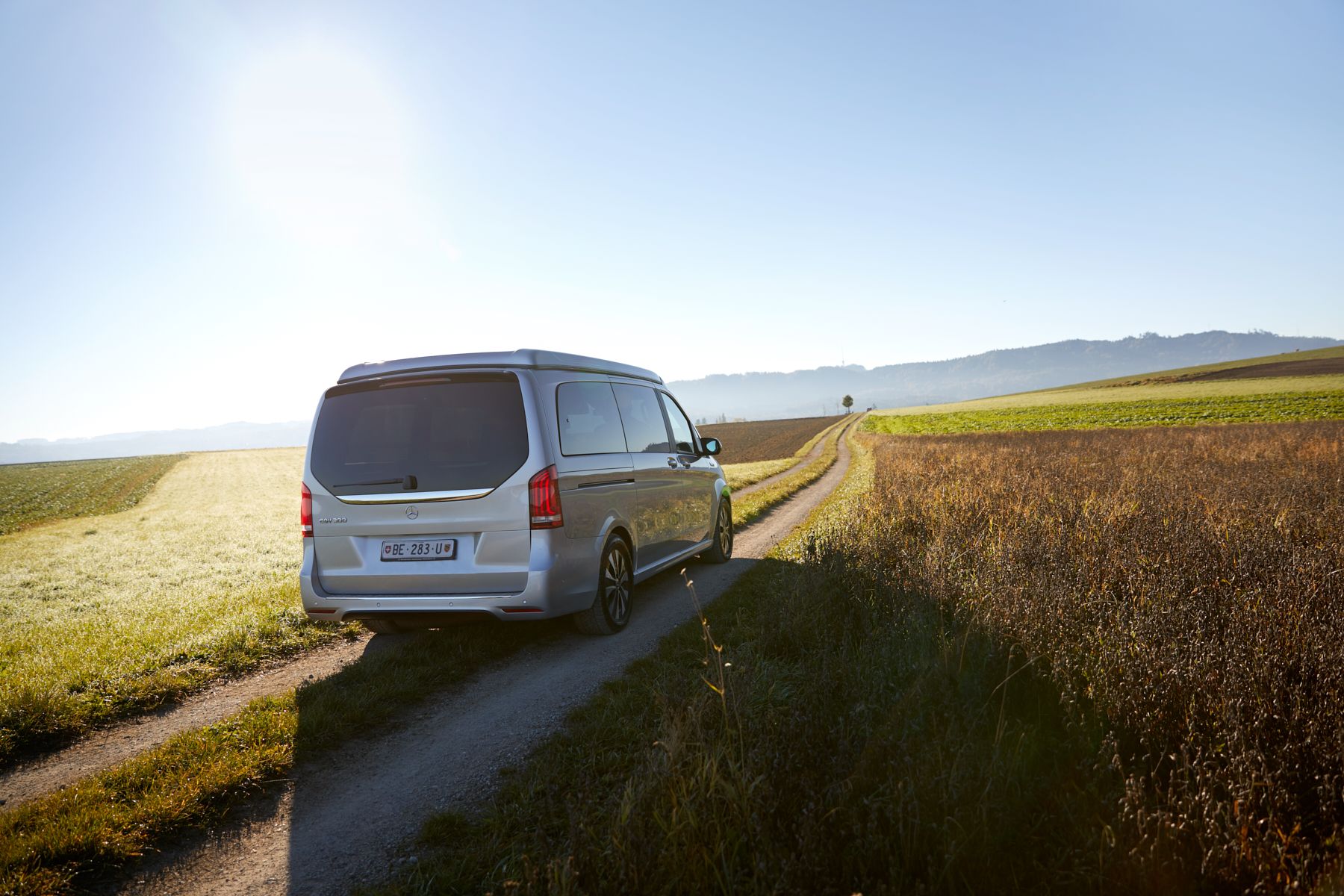 EQV S-Camper von Mercedes-Benz mit Innenausstattung von Sortimo