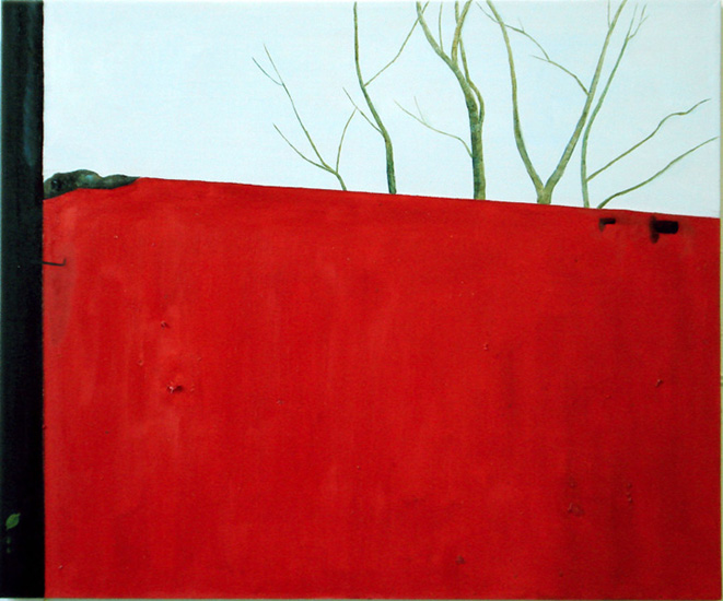 Bright Winter (Mexico-Valladolid), 20"x24" / 亮丽的冬天 (墨西哥-瓦拉岛理徳), 51x6cm, 2008