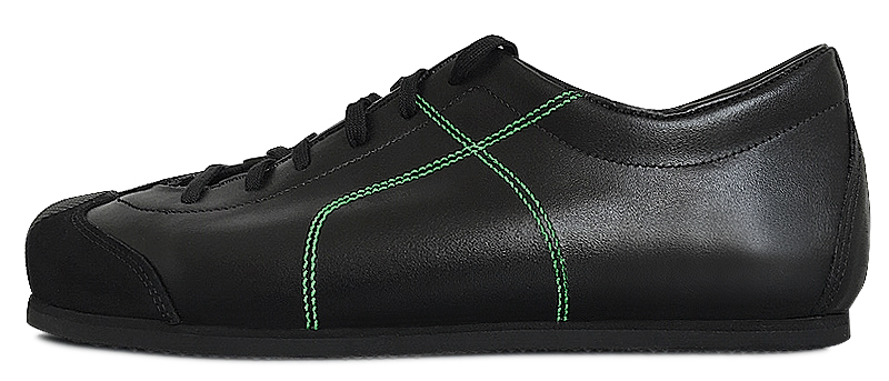 Sneadoxx 1955 Black Green Sneaker