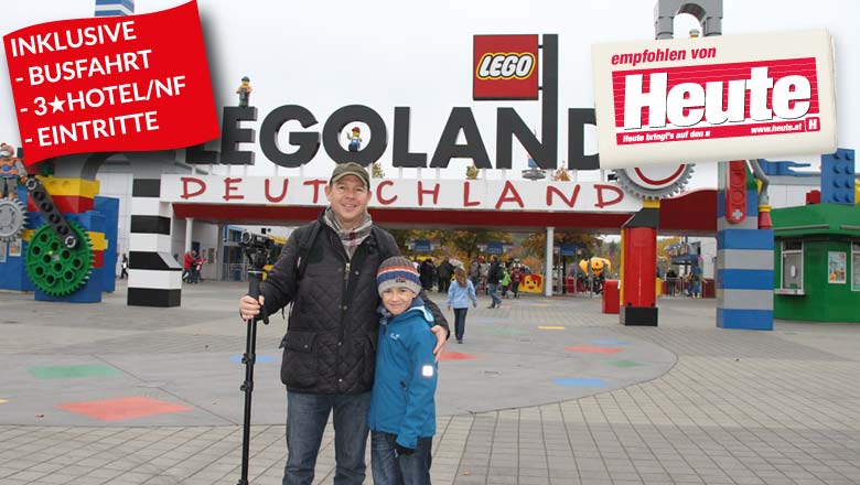 3 Tage Legoland & Filmstudios