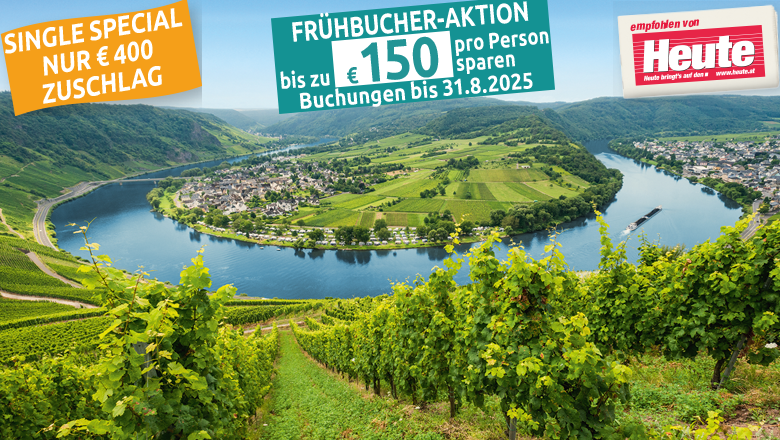 7 Tage Mosel & Rhein ab 1049
