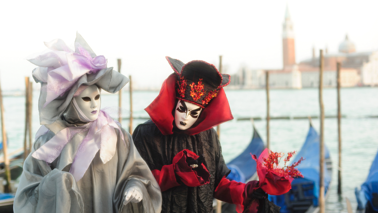 Karneval in Venedig nur 450