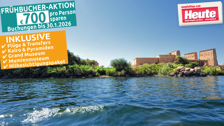 2 Wo. Kairo, Nilfahrt & Baden