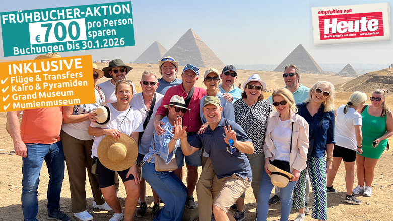 11 Tage Kairo, Nil und Baden