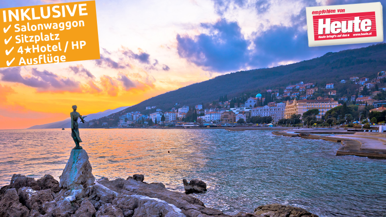 Nostalgiezugfahrt nach Opatija