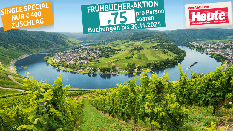 7 Tage Mosel & Rhein ab 1124
