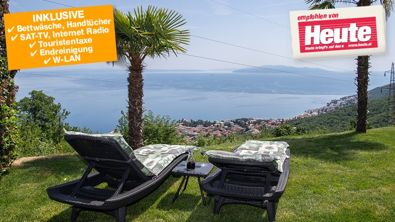 Appartements Opatija 2 Personen
