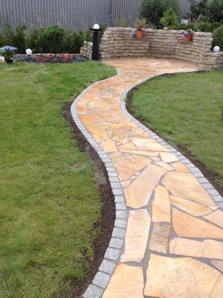 Plattenbelag - Suliman-gartenbau
