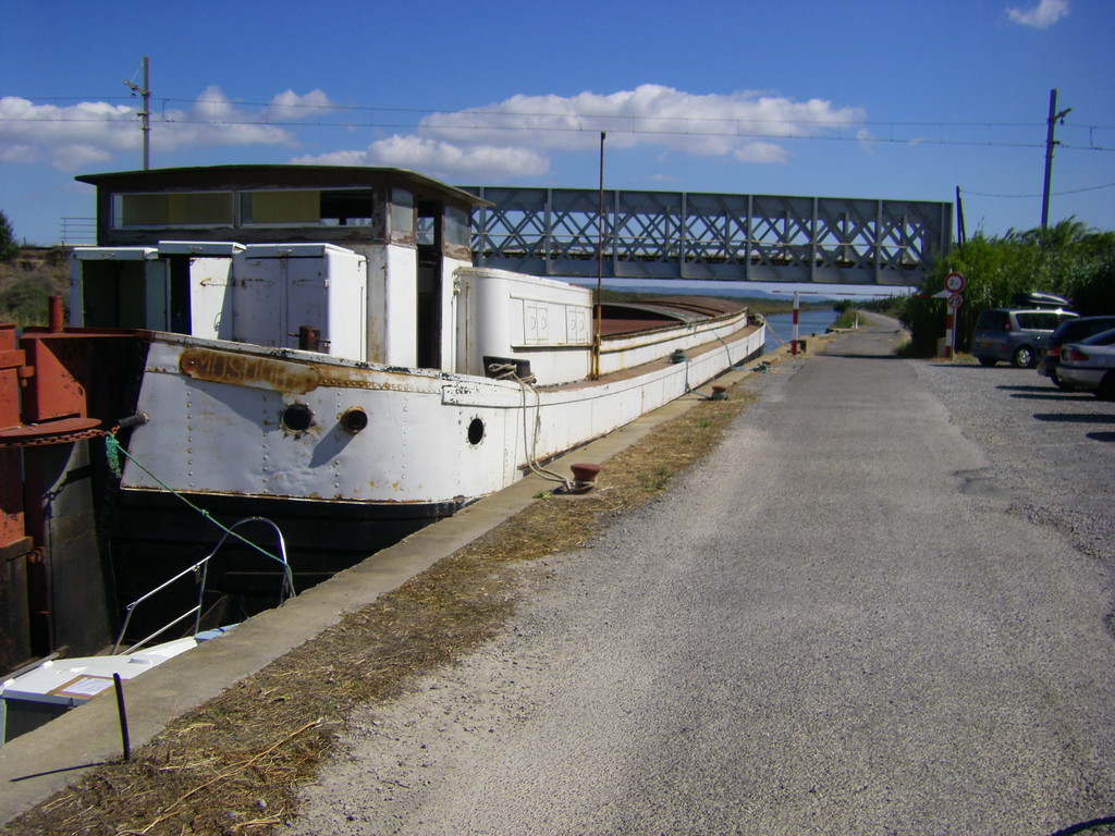 Le début du canal de la Robine.