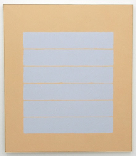 o.T. - 2003, Acryl und Pigment auf Leinwand, 150 x 130 cm