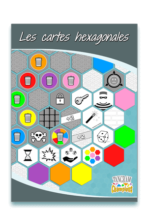 Tuto N°4 : la réalisation des cartes hexagonales - https://www.tangram-champions.com