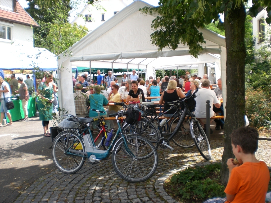 Biker machten gerne Rast bei uns