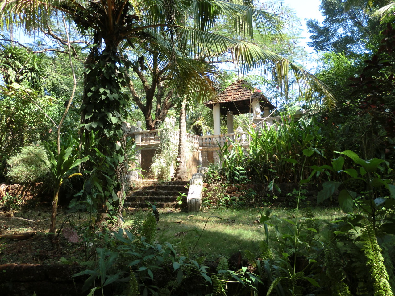 Dschungelgarten der Villa