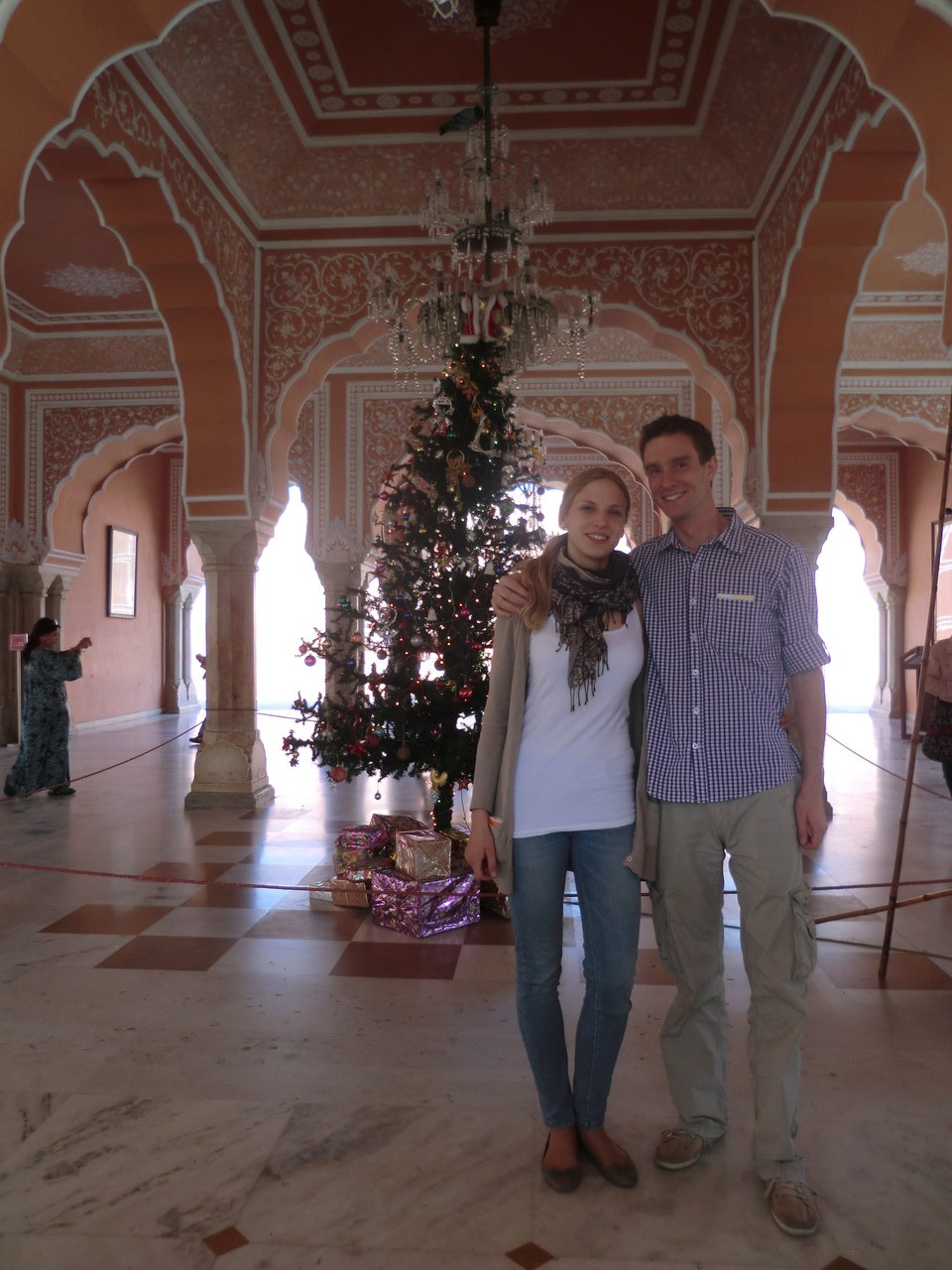 Ein winziger Hauch Weihnachten im Palast
