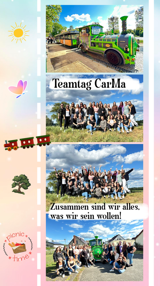 ✨CarMa on Tour Chicks, Wings & Classix unterwegs mit der Loki, Fotostopp an der Oder, Stimmung wie im Partywaggon … und zum Finale wartete das Restaurant  Prinz Albrecht mit vollem Speiseplan statt Fahrplan.🌞🌳🚂📸✨