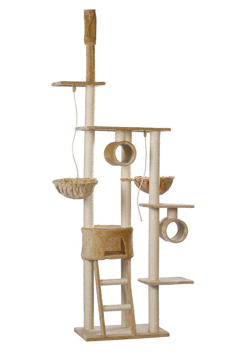 Arbre à Chat GEANT Modèle 2 en Beige