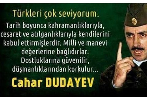 Efsane Çeçen Lideri Caher Dudayev 